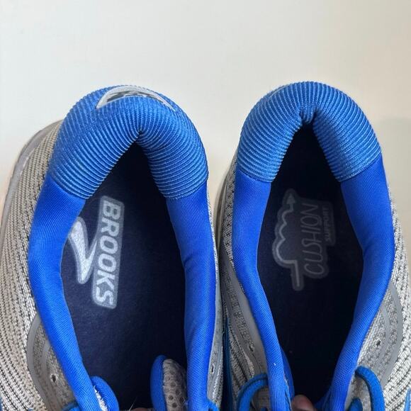 Brooks Adrenaline 20 Grey/Royal Men Running Sneakers- SZ 14 main image 6